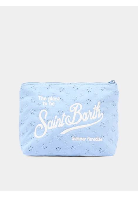 Pochette in sangallo SAINT BARTH | ALI0045 ALINE SANGALLO.00549L COTTON MINI FLOWERS EMB